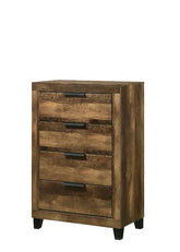 Morales Rustic Oak Finish Chest Model 28596 By ACME Furniture